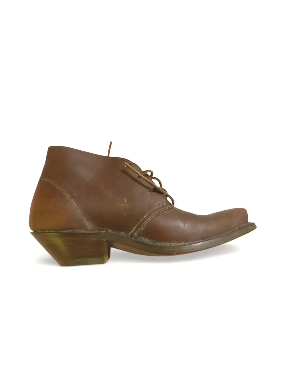 Women's Custom Made Brown Ankle Boots